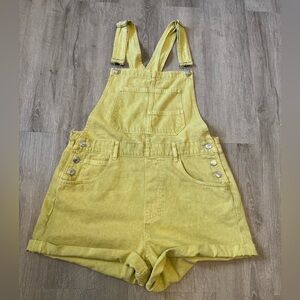 We The Free Sunny Lime Ziggy Shortalls